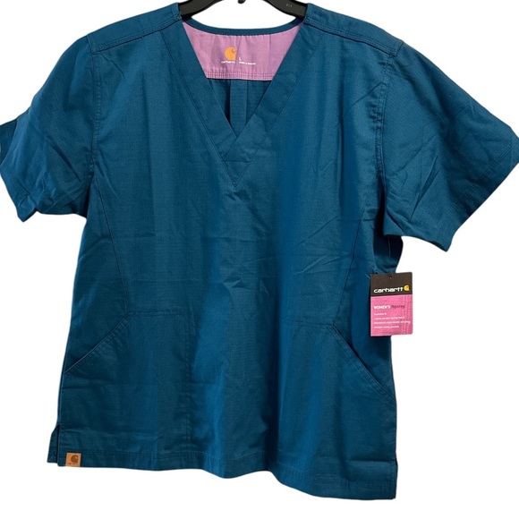 Carharrt Womens Ripstop Scrub top nwt sz large - Picture 1 of 5